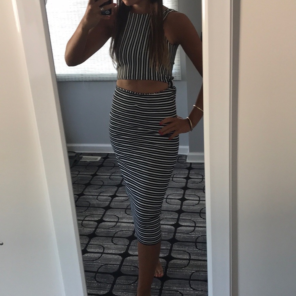 Midi Cut-Out Dress